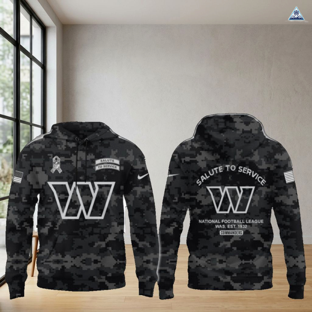 Washington Commanders Salute To Service Limited Edition Hoodie Washington Commanders Salute To Service Limited Edition Hoodie
